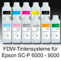 FDW Tintensysteme für Epson SC-P6000 7000 8000 9000