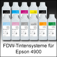 FDW Tintensysteme für Epson 4900