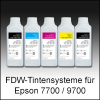 FDW Tintensysteme für Epson 7700 / 9700
