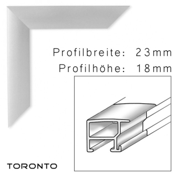 Toronto 13 x 18 cm mit Aufsteller